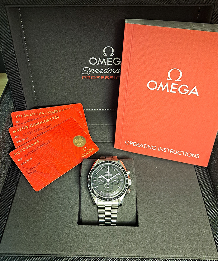 Omega Speedmaster Moonwatch Professional Co-Axial Master Chronometer Chronograph Ref. 310.30.42.50.01.001 (Current Model)